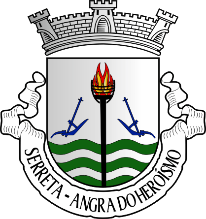 Brasão da freguesia de Serreta - Serreta civil parish, coat-of-arms Brasão da freguesia de Serreta - Serreta civil parish, coat-of-arms