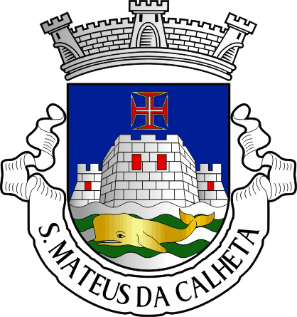 Brasão da freguesia de São Mateus da Calheta - São Mateus da Calheta civil parish, coat-of-arms Brasão da freguesia de São Mateus da Calheta - São Mateus da Calheta civil parish, coat-of-arms
