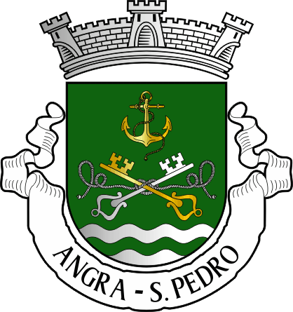 Brasão da freguesia de Angra (São Pedro) - Angra (São Pedro) civil parish, coat-of-arms Brasão da freguesia de Angra (São Pedro) - Angra (São Pedro) civil parish, coat-of-arms