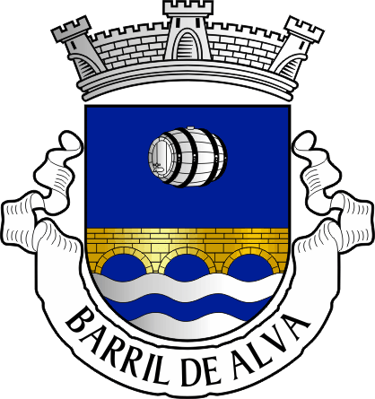 Brasão da antiga freguesia de Barril de Alva - Barril de Alva former civil parish, coat-of-arms