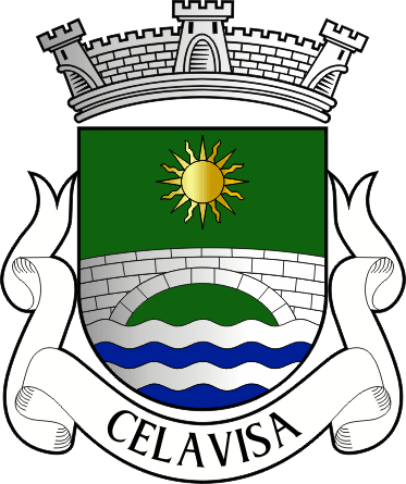 Brasão da freguesia de Celavisa - Celavisa civil parish, coat-of-arms