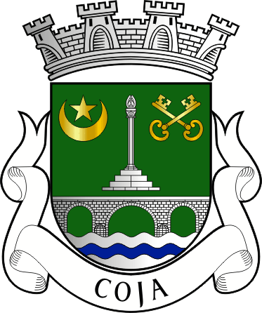 Brasão da antiga freguesia de Coja - Coja former civil parish, coat-of-arms
