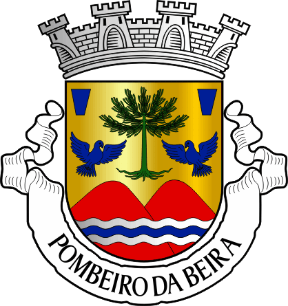Brasão da freguesia de Pombeiro da Beira - Pombeiro da Beira civil parish, coat-of-arms Brasão da freguesia de Pombeiro da Beira - Pombeiro da Beira civil parish, coat-of-arms