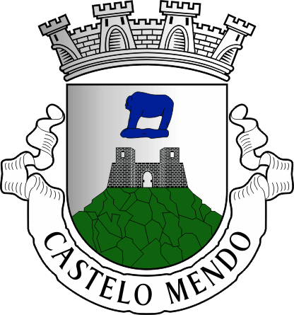 Brasão da antiga freguesia de Castelo Mendo - Castelo Mendo former civil parish, coat-of-arms
