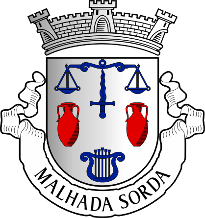 Brasão da freguesia de Malhada Sorda - Malhada Sorda civil parish, coat-of-arms
