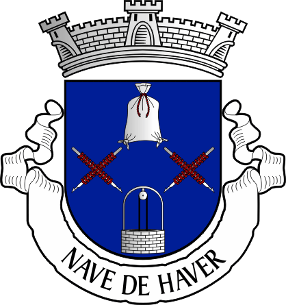 Brasão da freguesia de Nave de Haver - Nave de Haver civil parish, coat-of-arms