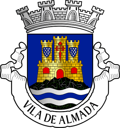 Brasão do Município de Almada - Almada municipal coat-of-arms