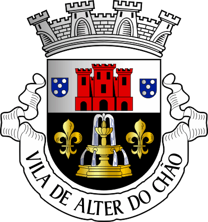 Brasão do município de Alter do Chão - Alter do Chão municipality coat-of-arms Brasão do município de Alter do Chão - Alter do Chão municipality coat-of-arms