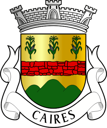 Brasão da freguesia de Caires - Caires civil parish, coat-of-arms