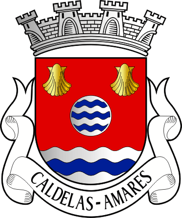 Brasão da antiga freguesia de Caldelas - Caldelas former civil parish, coat-of-arms Brasão da antiga freguesia de Caldelas - Caldelas former civil parish, coat-of-arms