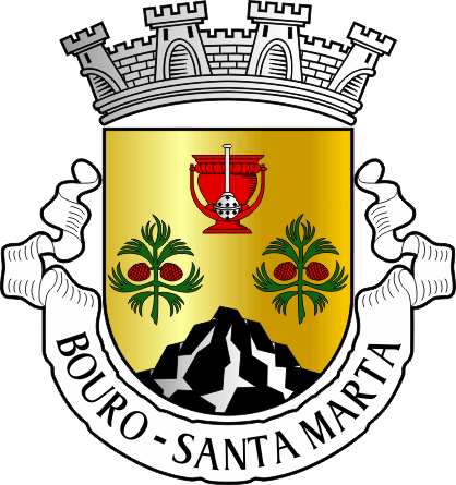 Brasão da freguesia de Bouro (Santa Marta) - Bouro (Santa Marta) civil parish, coat-of-arms
