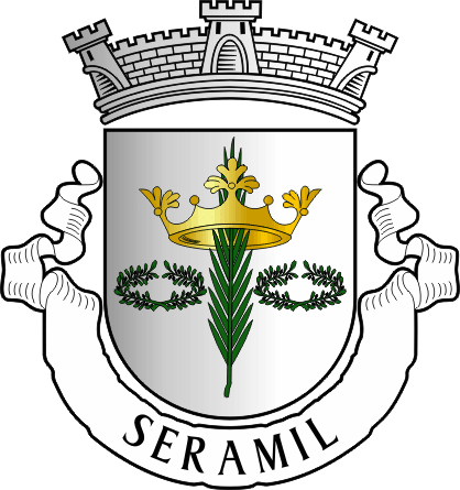 Brasão da antiga freguesia de Seramil - Seramil former civil parish, coat-of-arms