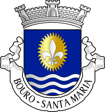 Brasão da freguesia de Bouro (Santa Maria) - Bouro (Santa Maria) civil parish, coat-of-arms