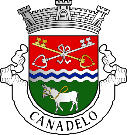 Brasão da antiga freguesia de Canadelo - Canadelo former civil parish, coat-of-arms