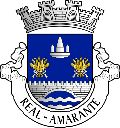 Brasão da antiga freguesia de Real - Real former civil parish, coat-of-arms Brasão da antiga freguesia de Real - Real former civil parish, coat-of-arms