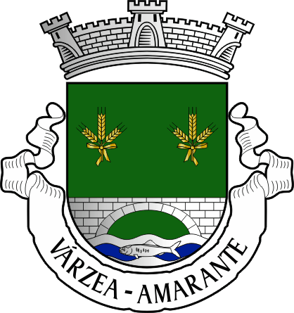 Brasão da antiga freguesia de Várzea - Várzea former civil parish, coat-of-arms