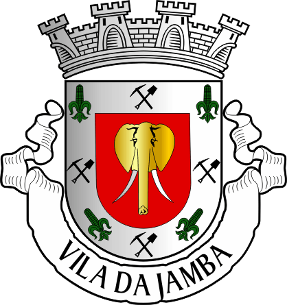 Brasão do Concelho da Jamba - Jamba municipal coat-of-arms