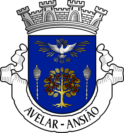 Brasão da freguesia de Avelar - Avelar civil parish, coat-of-arms Brasão da freguesia de Avelar - Avelar civil parish, coat-of-arms