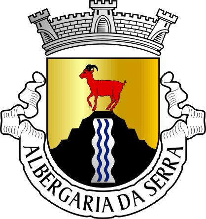 Brasão da antiga freguesia de Albergaria da Serra - Albergaria da Serra former civil parish, coat-of-arms Brasão da antiga freguesia de Albergaria da Serra - Albergaria da Serra former civil parish, coat-of-arms