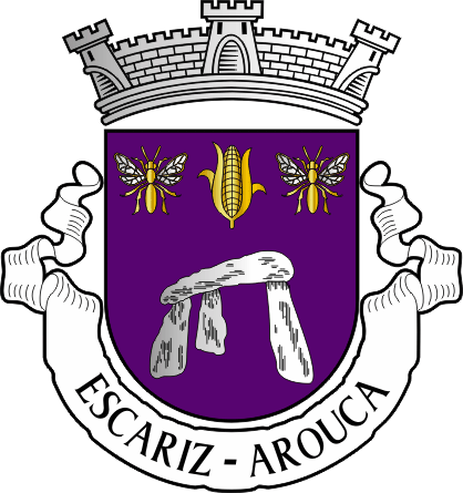 Brasão da freguesia de Escariz - Escariz civil parish, coat-of-arms Brasão da freguesia de Escariz - Escariz civil parish, coat-of-arms