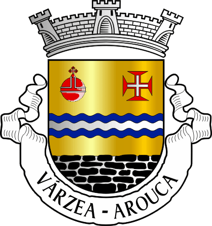 Brasão da freguesia de Várzea - Várzea civil parish, coat-of-arms