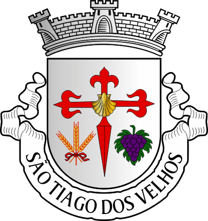 Brasão da freguesia de São Tiago dos Velhos - São Tiago dos Velhos civil parish, coat-of-arms