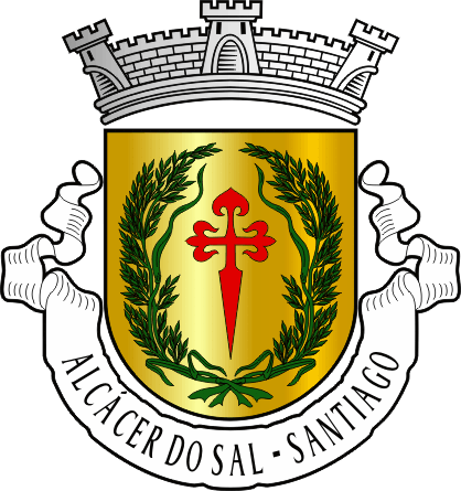 Brasão da antiga freguesia de Alcácer do Sal (Santiago) - Alcácer do Sal (Santiago) former civil parish, coat-of-arms