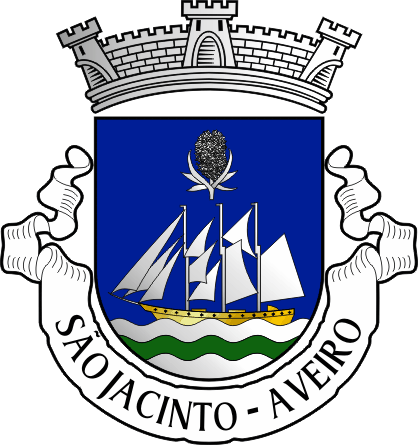 Brasão da freguesia de São Jacinto - São Jacinto civil parish, coat-of-arms