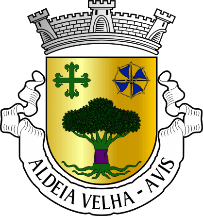Brasão da freguesia de Aldeia Velha - Aldeia Velha civil parish, coat-of-arms