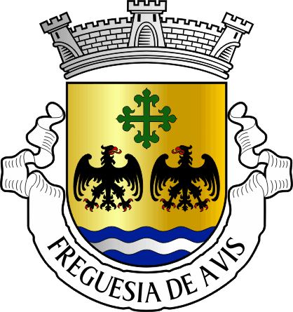 Brasão da freguesia de Avis - Avis civil parish, coat-of-arms