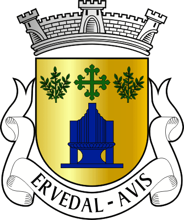 Brasão da freguesia de Ervedal - Ervedal civil parish, coat-of-arms