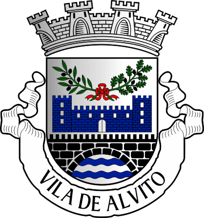 Brasão do Município de Alvito - Alvito municipal coat-of-arms Brasão do Município de Alvito - Alvito municipal coat-of-arms
