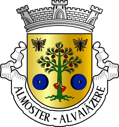 Brasão da freguesia de Almoster - Almoster civil parish, coat-of-arms Brasão da freguesia de Almoster - Almoster civil parish, coat-of-arms