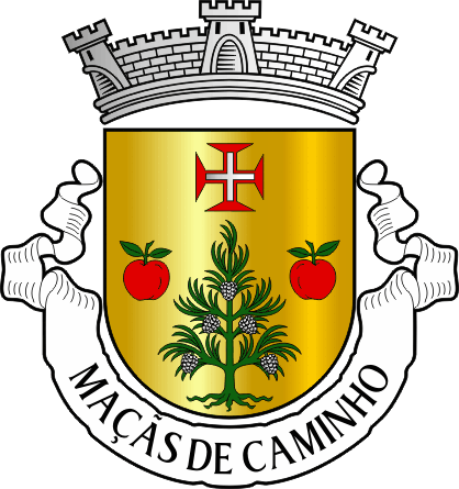 Brasão da antiga freguesia de Maçãs de Caminho - Maçãs de Caminho former civil parish, coat-of-arms Brasão da antiga freguesia de Maçãs de Caminho - Maçãs de Caminho former civil parish, coat-of-arms