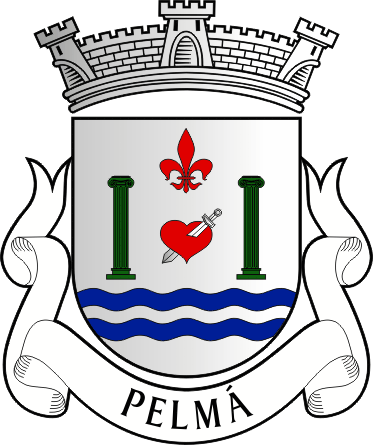 Brasão da freguesia de Pelmá - Pelmá civil parish, coat-of-arms Brasão da freguesia de Pelmá - Pelmá civil parish, coat-of-arms