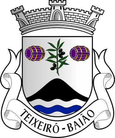 Brasão da antiga freguesia de Teixeiró - Teixeiró former civil parish, coat-of-arms