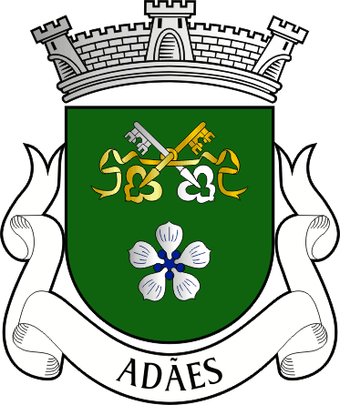 Brasão da freguesia de Adães - Adães civil parish, coat-of-arms Brasão da freguesia de Adães - Adães civil parish, coat-of-arms