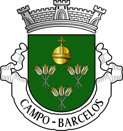 Brasão da antiga freguesia de Campo - Campo former civil parish, coat-of-arms