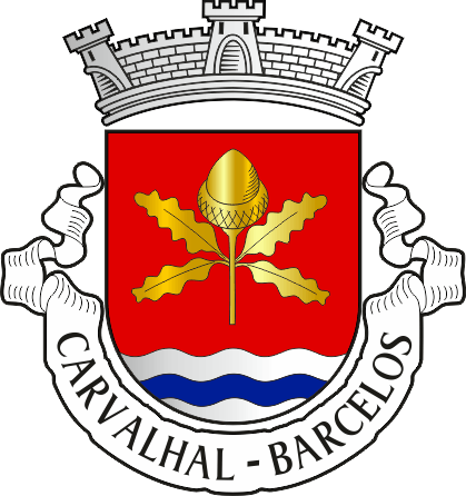 Brasão da freguesia de Carvalhal - Carvalhal civil parish, coat-of-arms Brasão da freguesia de Carvalhal - Carvalhal civil parish, coat-of-arms