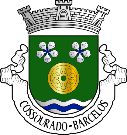 Brasão da freguesia de Cossourado - Cossourado civil parish, coat-of-arms Brasão da freguesia de Cossourado - Cossourado civil parish, coat-of-arms