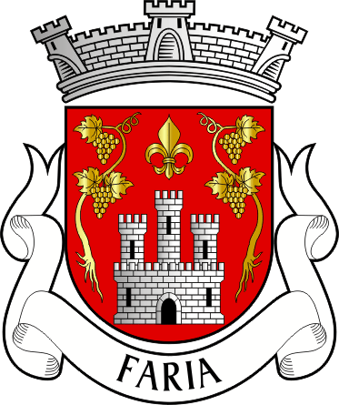 Brasão da antiga freguesia de Faria - Faria former civil parish, coat-of-arms Brasão da antiga freguesia de Faria - Faria former civil parish, coat-of-arms