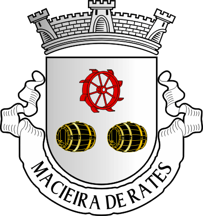 Brasão da freguesia de Macieira de Rates - Macieira de Rates civil parish, coat-of-arms Brasão da freguesia de Macieira de Rates - Macieira de Rates civil parish, coat-of-arms