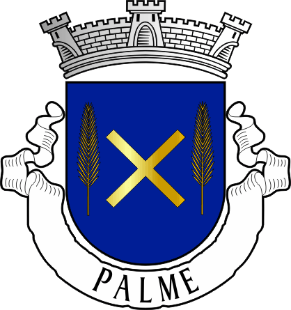 Brasão da freguesia de Palme - Palme civil parish, coat-of-arms Brasão da freguesia de Palme - Palme civil parish, coat-of-arms