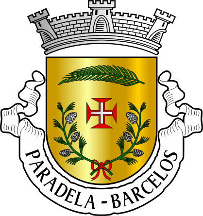 Brasão da freguesia de Paradela - Paradela civil parish, coat-of-arms