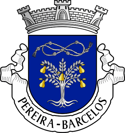 Brasão da freguesia de Pereira - Pereira civil parish, coat-of-arms Brasão da freguesia de Pereira - Pereira civil parish, coat-of-arms
