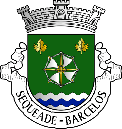 Brasão da antiga freguesia de Sequeade - Sequeade former civil parish, coat-of-arms