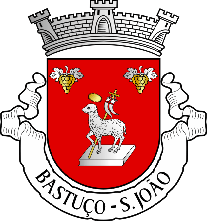 Brasão da antiga freguesia de Bastuço (São João) - Bastuço (São João) former civil parish, coat-of-arms Brasão da antiga freguesia de Bastuço (São João) - Bastuço (São João) former civil parish, coat-of-arms