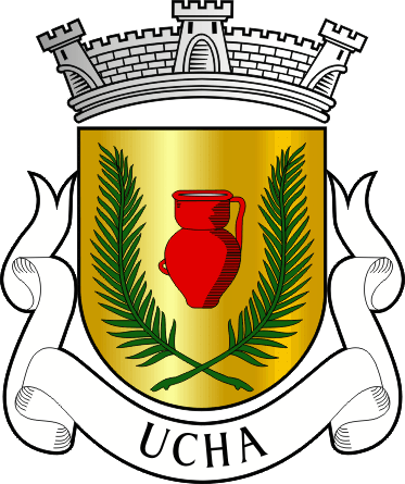 Brasão da freguesia de Ucha - Ucha civil parish, coat-of-arms Brasão da freguesia de Ucha - Ucha civil parish, coat-of-arms