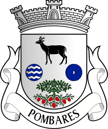 Brasão da antiga freguesia de Pombares - Pombares former civil parish, coat-of-arms Brasão da antiga freguesia de Pombares - Pombares former civil parish, coat-of-arms