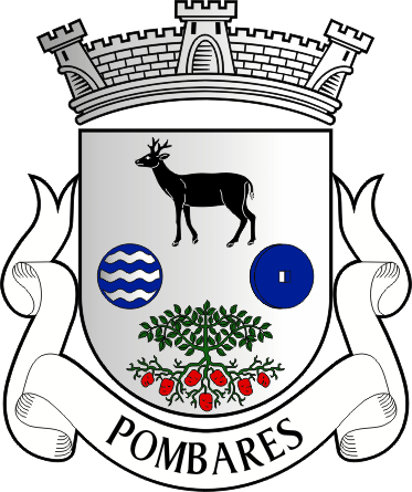 Brasão da antiga freguesia de Pombares - Pombares former civil parish, coat-of-arms